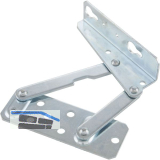 POHL Truhenbankbeschlag EW-420 ohne Feder �ffnungswinkel 95� Stahl blau verzinkt