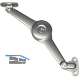 KESSEB�HMER Hochstellst�tze DUO, RECHTS+LINKS verwendbar, Stahl vernickelt