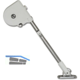 LAMP� Bremsklappenhalter SDS, �ffnungswinkel 90�, Stahl vernickelt/KST wei�