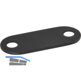 LAMP� Gegenst�ck zu Magnetschnapper MC-159, Stahl schwarz