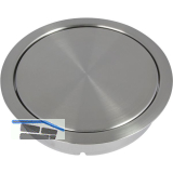 LAMP� Einwurfklappe unged�mpft rund 170 mm Edelstahl