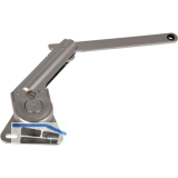 LAMP� Truhenbeschlag NSDX-20L, Links, Stahl vernickelt