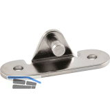 LAMP� Glasmontageplatte NSDX - 10, Stahl vernickelt