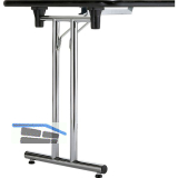 CORBETTA Klapptischgestell Flexo 1, Breite 400 mm, verchromt