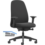 INTERSTUHL B�rodrehstuhl Hej HJ116 schwarz