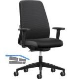 INTERSTUHL B�rodrehstuhl Every EV15R schwarz