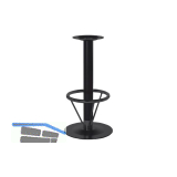 Barhockergestell Imst 1 - schwarz beschichtet