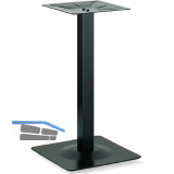 POHL Platten-Tischgestell Bludenz schwarz beschichtet