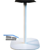 Tischgestell Slim, H�he 720, Bodenplatte 485x485, Stahl RAL-Farbe