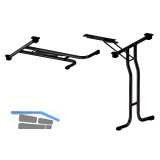 Klapptischgestell 812 - schwarz beschichtet