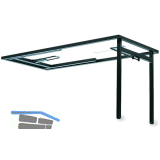 Klapptischgestell 805 - schwarz beschichtet