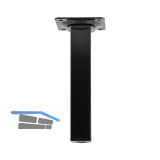 ELEMENT SYSTEM M�belfu� Quadratrohr 25 x 150 mm Stahl schwarz