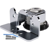 H�henversteller Integrato Tech A H�he 23 mm, Zinkdruckguss/Kunststoff schwarz