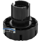 CAMAR Sockelverstellfu� Unicomatic 80 mm Kunststoff schwarz