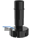 CAMAR Sockelverstellfu� Unico 70 x 200 mm Kunststoff schwarz