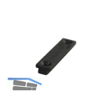 CAMAR Befestigungsplatte Unico Einschrauben Kunststoff schwarz