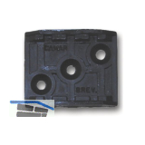 CAMAR Befestigungsplatte Stahl Kunststoff schwarz