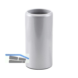 CAMAR Tischfu�-Abdeckh�lse Zoom rund 60 mm Stahl silberfarbig