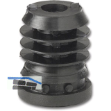 Rohrstopfen f�r H�henversteller mit Sechskantmutter M10 x 30 schwarz