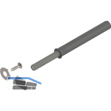 BLUM TIP-ON f�r T�ren 956A1004 Langversion mit Magnet , platingrau