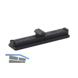 CAMAR Befestigungsplatte Unico Einschieben Kunststoff schwarz