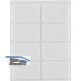 Filzgleiter 36 x 22 x 3 mm selbstklebend wei�