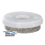 QuickClick Einsatz ULTRASOFT zum Eindr�cken � 30 mm, Kunststoff natur