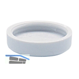 QuickClick Einsatz HYPER zum Aufdr�cken � 17 mm, Kunststoff grau