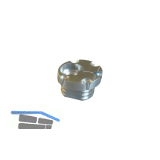 UNIFIX Universalverbinder Halter GR.1, 40x26mm, Aluminium blank