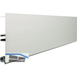 VOLPATO Sockelblende 100 mm Alu geb�rstet