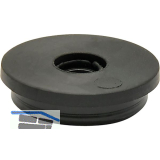 QuickClick Basis Silencer zum Anschrauben � 14mm, H�he 4 mm, Kunststoff schwarz