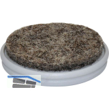 QuickClick Einsatz Duo ULTRASOFT-HYPER � 40 mm, Wollfilz/Kunststoff, natur/grau