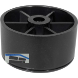 QuickClick Lounge M�belgleiter, ohne Zapfen, � 44mm,H�he 24mm,Kunststoff,schwarz