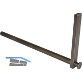 SIMAUSROM Garderobenb�gel Uvea, Messing antik matt lackiert