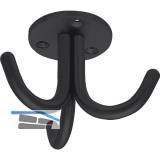Dreifach-Haken Canis starr, H�he 59 mm, Stahl schwarz