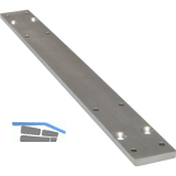 SIMAUSROM Bankkufen-Traverse Edelstahl geb�rstet