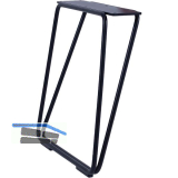 SIMAUSROM Bankkufe Tube 410 x 410 mm schwarz