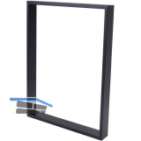 SIMAUSROM Tischkufe Frame 500 x 720 mm schwarz