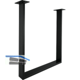 SIMAUSROM Tischkufe Regular Stahl schwarz lackiert