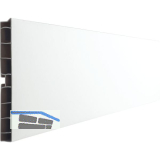 VOLPATO Sockelblende H: 120 mm L: 4000 mm Kunststoff wei� hochglanz