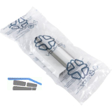 VOLPATO Zubeh�r-Set Sockelblenden 100 mm Kunststoff wei� hochglanz