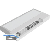 ALINA Matratze Nero S 2000x800 mm mittelfest (H2)