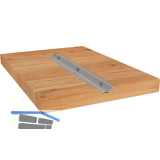 W-Gratleiste L�nge 750mm, Breite 60mm, Nuttiefe 14mm, Stahl verzinkt