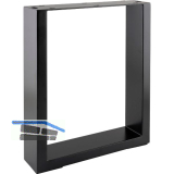 GRIMME Bankkufe Rechteck 320 x 400 mm, Stahl schwarz