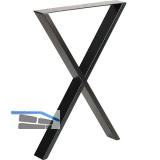 GRIMME Tischkufe X 780 x 710 mm, Stahl schwarz