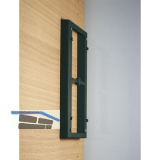 SERVETTO Kleiderlift Junior Distanzrahmen Kunststoff schwarz