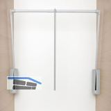 SERVETTO Kleiderlift Junior 770 - 1200 mm grau/silbergrau