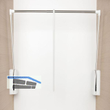 SERVETTO Kleiderlift Junior 600 - 1000 mm wei�/verchromt