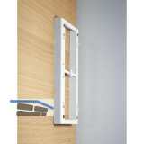 SERVETTO Kleiderlift Junior Distanzrahmen Kunststoff wei�