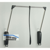 SERVETTO Kleiderlift Innominato 620 - 950 mm schwarz/verchromt